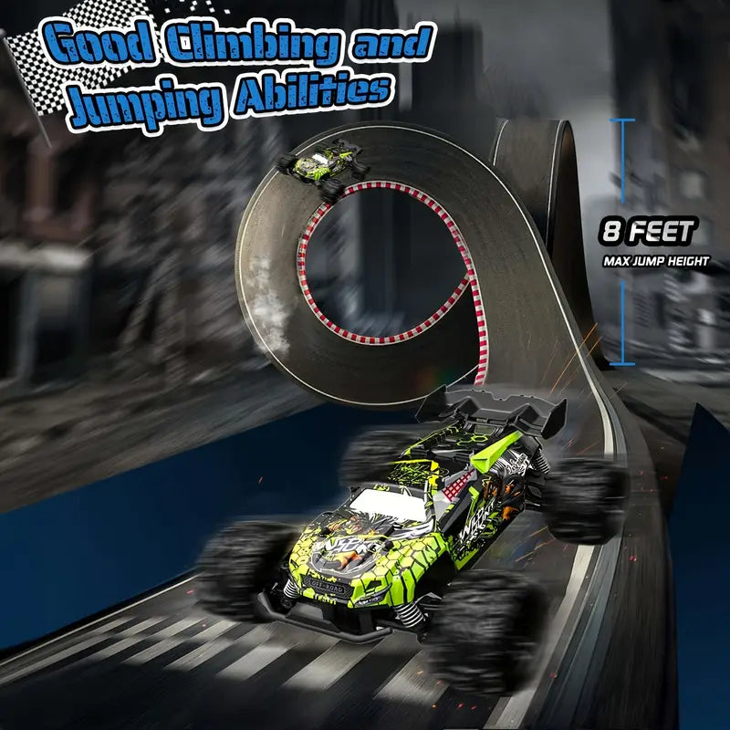 1:20 All-Terrain monster truck toys, Off-Road Electric RC Car, 2.4GHz