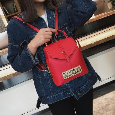 Women Backpack PU Leather Anti-theft Bags